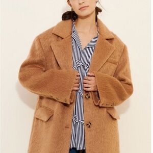 NATIVE YOUTH Camel Teddy Jacket